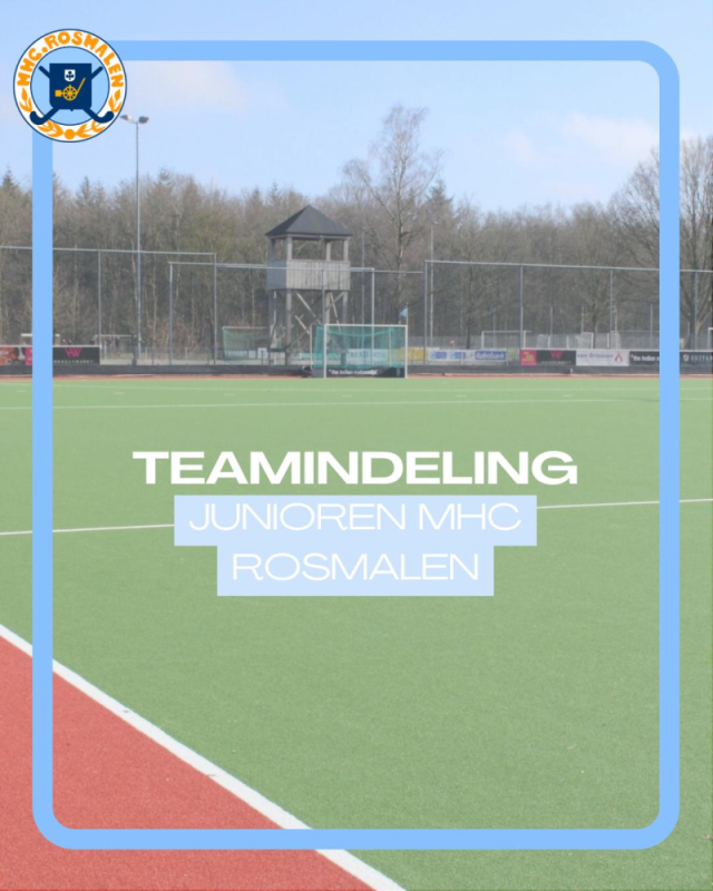 Toelichting teamindelingen Junioren seizoen 2025-2026 Nieuws afbeelding